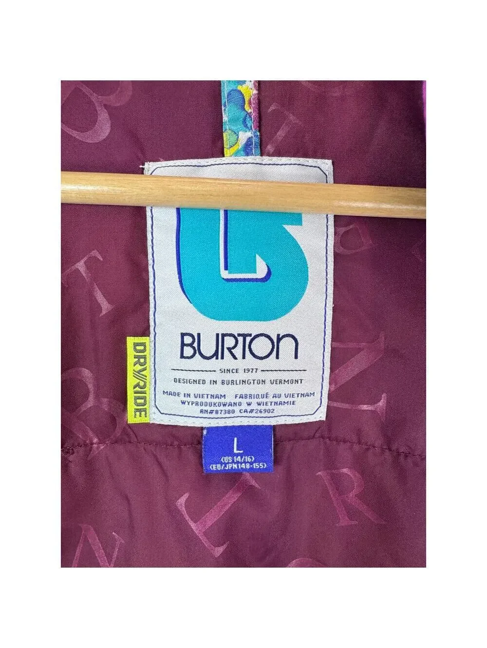 Burton good pre